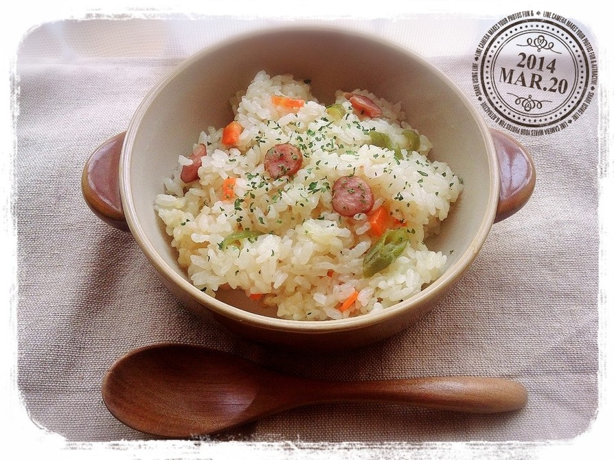 簡単炊飯器で作ったピラフを、美味しく保存する方法は？