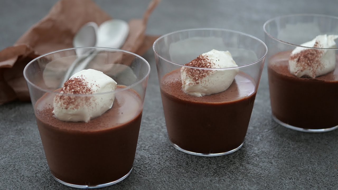 簡単チョコレートムースの材料は何が必要ですか？