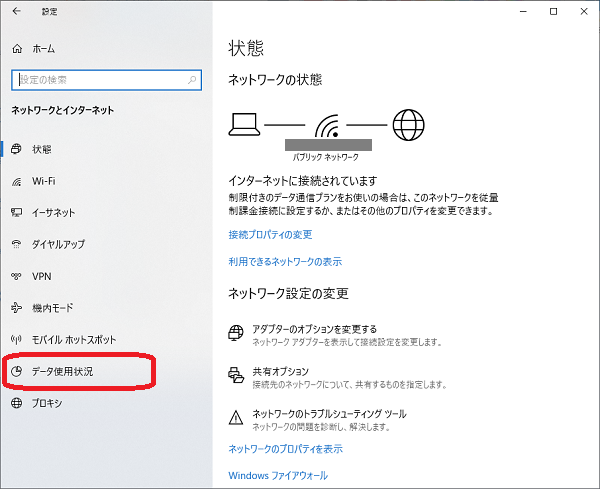 利用シーンとデータ使用量