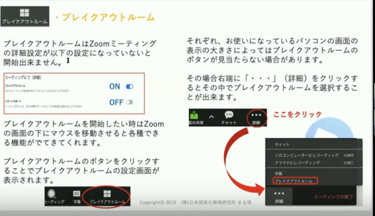 ブレイクアウトルームに参加者をどのように割り当てますか？