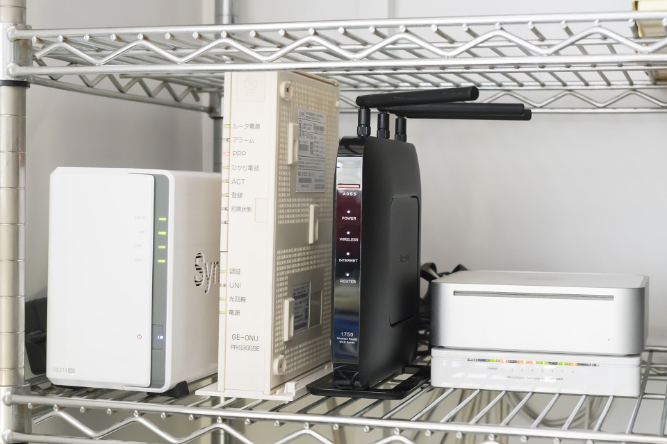 ルーターの設置場所を見直す