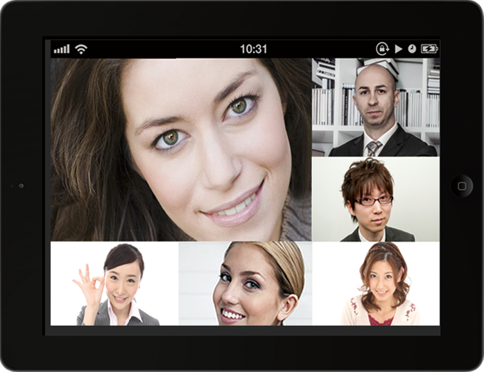 LINEでビデオ通話をする 18 複数人とのビデオ通話