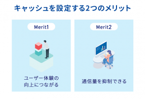 キャッシュクリアによるメリット