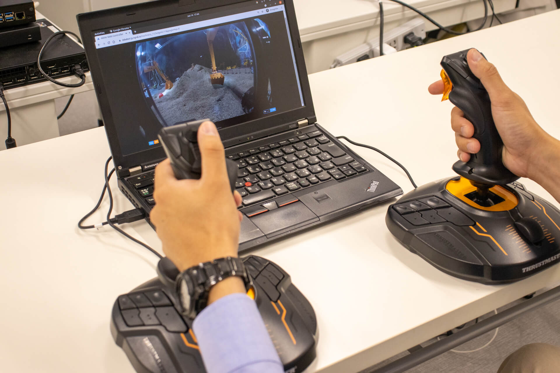 遠隔操作の容易性