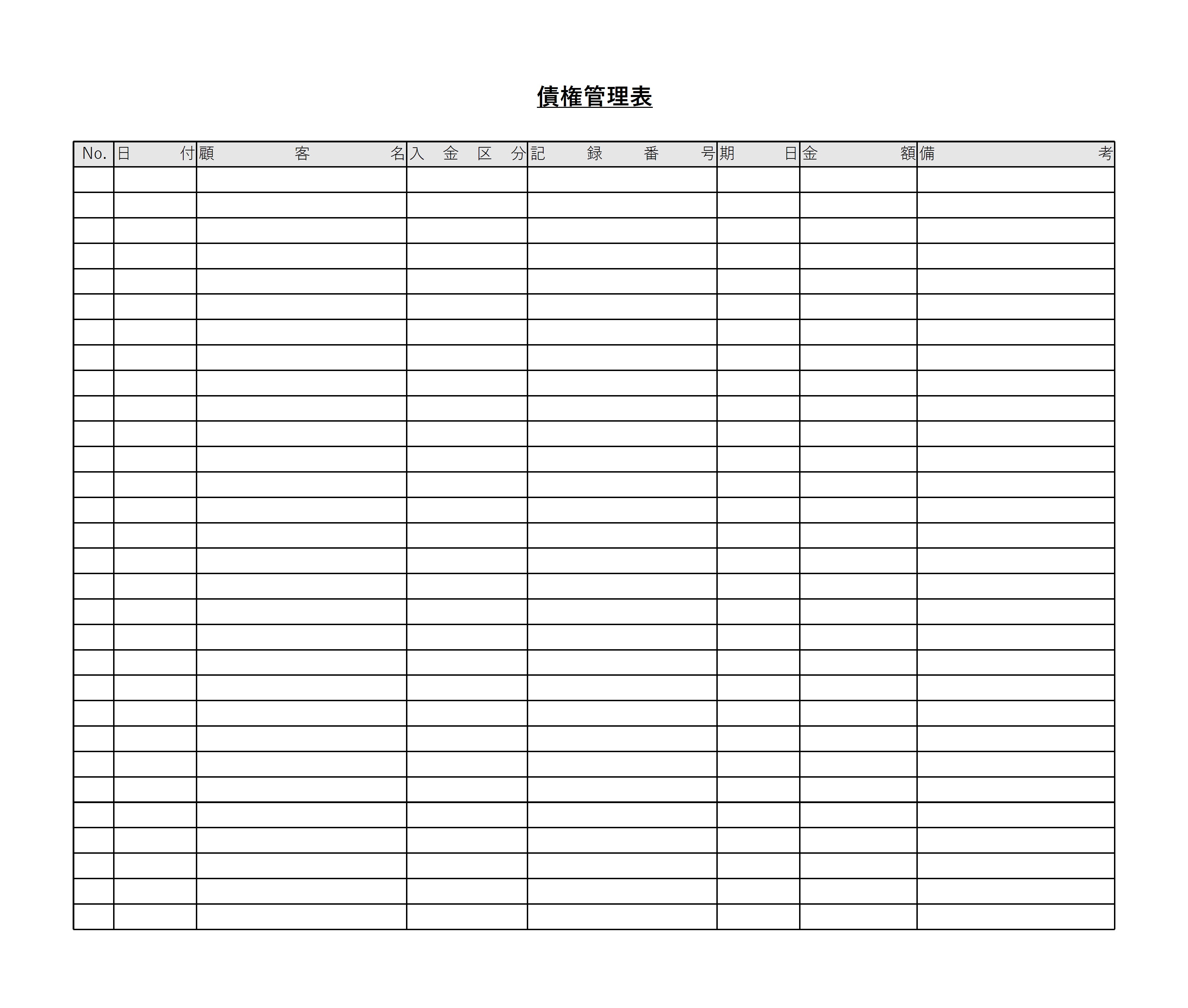 支払い方法の管理