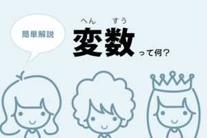 変数代入の基礎[初心者向け解説]プログラミング入門