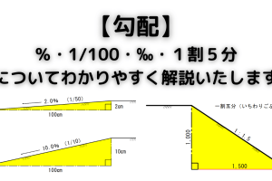 勾配の基本と計算ツール！建築設計に役立つ