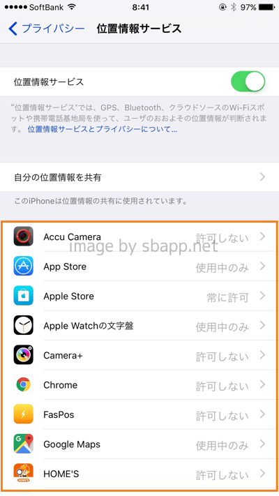 iPhoneデータ通信量リセットの注意点
