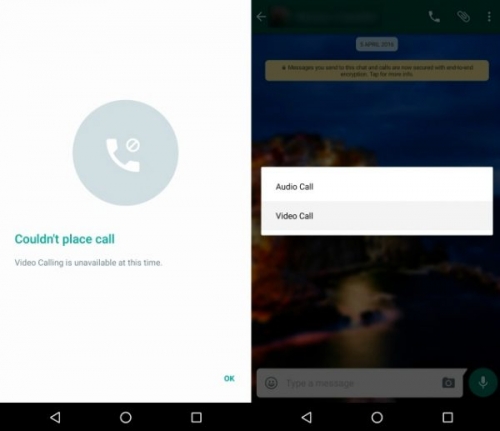 WhatsApp通話と通話時間